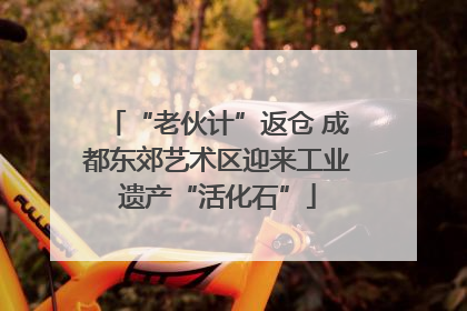 “老伙计”返仓 成都东郊艺术区迎来工业遗产“活化石”