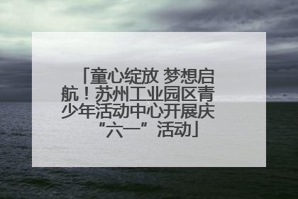 童心绽放 梦想启航！苏州工业园区青少年活动中心开展庆“六一”活动