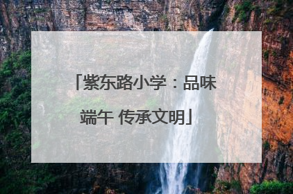 紫东路小学：品味端午 传承文明