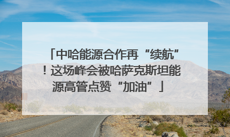中哈能源合作再“续航”！这场峰会被哈萨克斯坦能源高管点赞“加油”