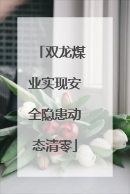 双龙煤业实现安全隐患动态清零