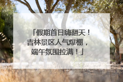 假期首日嗨翻天！吉林景区人气爆棚，端午氛围拉满！
