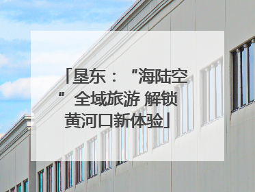 垦东：“海陆空”全域旅游 解锁黄河口新体验