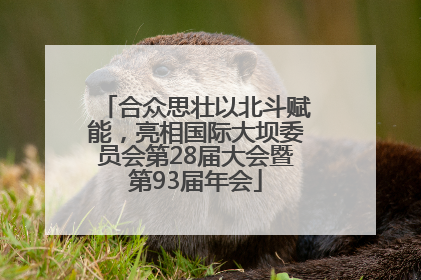 合众思壮以北斗赋能，亮相国际大坝委员会第28届大会暨第93届年会