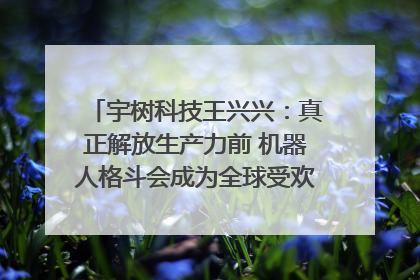 宇树科技王兴兴：真正解放生产力前 机器人格斗会成为全球受欢迎的赛事｜科技观察