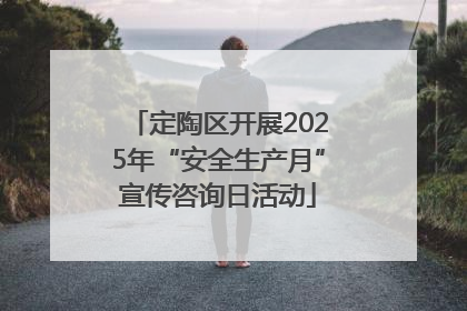 定陶区开展2025年“安全生产月”宣传咨询日活动