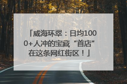 威海环翠：日均1000+人冲的宝藏“首店”在这条网红街区！