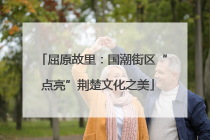 屈原故里：国潮街区“点亮”荆楚文化之美