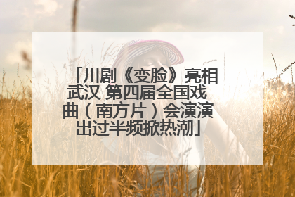 川剧《变脸》亮相武汉 第四届全国戏曲（南方片）会演演出过半频掀热潮