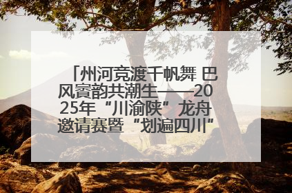 州河竞渡千帆舞 巴风賨韵共潮生——2025年“川渝陕”龙舟邀请赛暨“划遍四川”达川站圆满收官