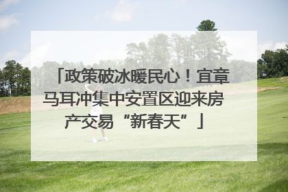政策破冰暖民心！宜章马耳冲集中安置区迎来房产交易“新春天”