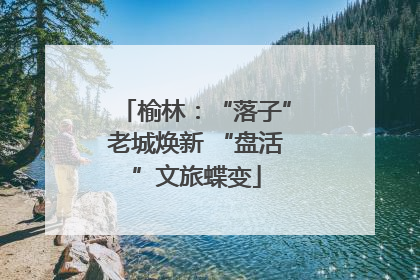 榆林：“落子”老城焕新 “盘活”文旅蝶变