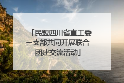 民盟四川省直工委三支部共同开展联合团建交流活动