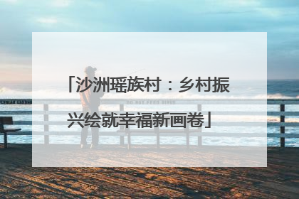 沙洲瑶族村：乡村振兴绘就幸福新画卷