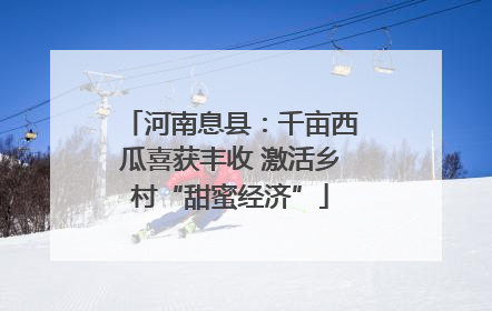 河南息县：千亩西瓜喜获丰收 激活乡村“甜蜜经济”