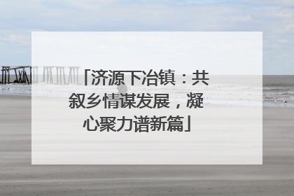 济源下冶镇：共叙乡情谋发展，凝心聚力谱新篇
