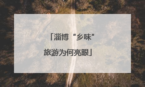 淄博“乡味”旅游为何亮眼