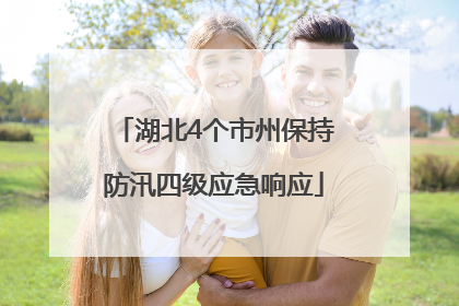 湖北4个市州保持防汛四级应急响应
