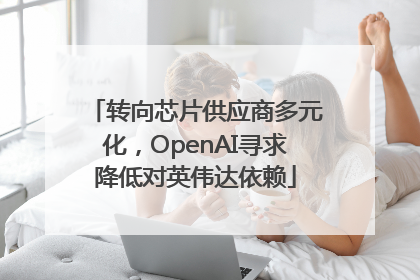 转向芯片供应商多元化，OpenAI寻求降低对英伟达依赖