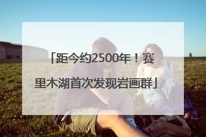 距今约2500年！赛里木湖首次发现岩画群